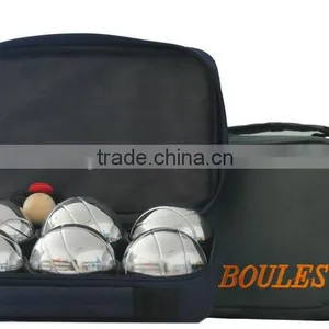 Baoding France Steel Bocce Balls Set Wirh 6 Pcs Nylon Bag thumbnail-3