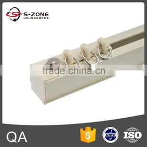 2016 Home Decor Single Double Ivory White Straight Curtain Track thumbnail-4