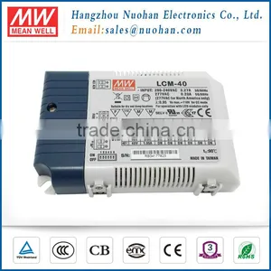 Mean Well LCM-40 40W 500mA Multiple Stage Output Current LED Driver Dimming Pwm Led Driver 220v Led Driver 40w 500ma thumbnail-1