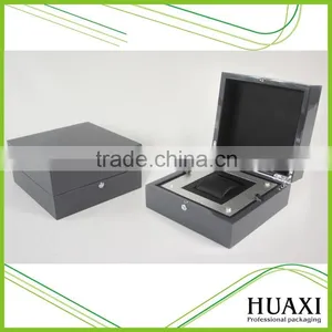 Personalized Custom Luxury Single Wood Watch Boxes thumbnail-1
