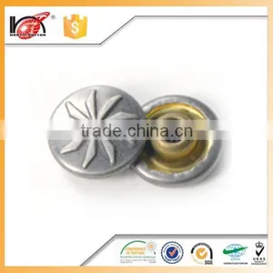 Alloy Metal Sewing Snap Zinc Alloy Jeans Button for Cloth thumbnail-4