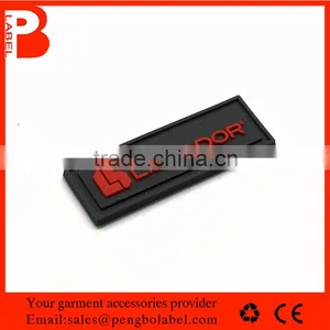 Custom Garment Distressed Logo Pvc Patch for Any Color thumbnail-2