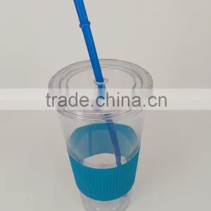 20oz Smoothie Tumbler With Straw Double Wall Wholesale thumbnail-2