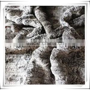100% Polyester French Terry Fleece Fabric Fake Fur Fabric thumbnail-2
