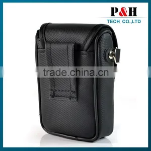 Compact Soft Pu Leather Pouch for a Small Digital Camera thumbnail-1