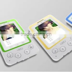 C88 Student Card Phone 2.4G FRID Ibaby Kids Sos Button Mobile Phone Voice Tracker for Children thumbnail-2