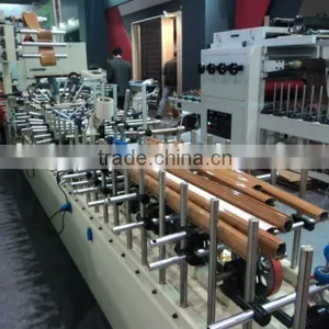 Full-Function PUR Hot Melting Glue Profile Laminating Machine thumbnail-1