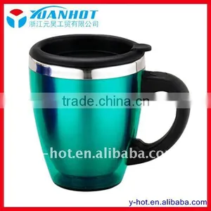 Double Wall Plastic Cup& Stainless Steel Inner thumbnail-1