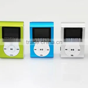 Hot 2gb 4gb Clip Mp3 Player With FM Radio LCD Display Screen Quality Choice thumbnail-2