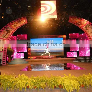 Die-cast Aluminum Led Display, Indoor P6.4mm Die-cast Aluminum Cabinet Led Display Rental thumbnail-1