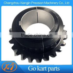 CNC Machining Chain Wheel 428 Pitch Aluminum Kart Sprocket thumbnail-1