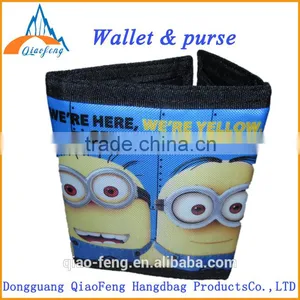 Factory Sale Cute Custom Three Folding Kids Wallet/Children Wallet/Children Purse/kids thumbnail-2