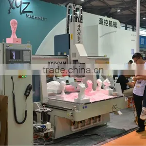 3D Works 4 Axis Single Table Gantry Moving CNC Router Machining Center XYZ-CAM P4-1530 thumbnail-2