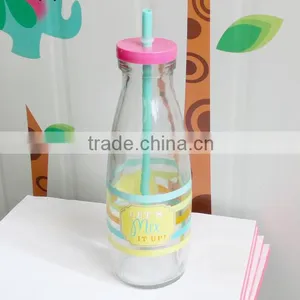 100ml/200ml/250ml/500ml/1000ml Bulk Glass Bottles With Plastic White Lid thumbnail-1