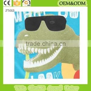 Animal T-shirt Dinosaur T-shirt Childt-shirt 100% Cotton T-shirt Boys T-shirt Kids T-shirt100%cotton thumbnail-2