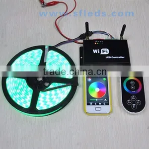 12V 2.4G LED Wireless Rainbow Touch RGB LED Controller thumbnail-2