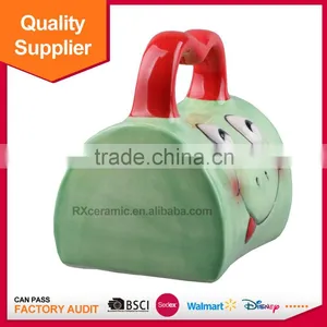 Eco-friendly Promotion Ceramic Frog Piggy Bank for Gift thumbnail-2