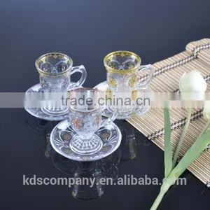 6PCS Set Glass Tea Mug With Holder thumbnail-3