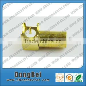 rf Coaxial Female Right Angle Pcb Smb Connector thumbnail-1