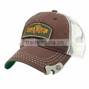 Custom Trucker Cap With Beer Bottle Opener thumbnail-1