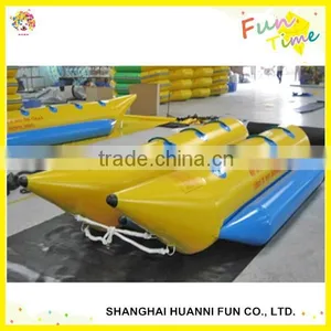 2015 PVC Inflatable Double Lane Banana Boat for Sale thumbnail-1