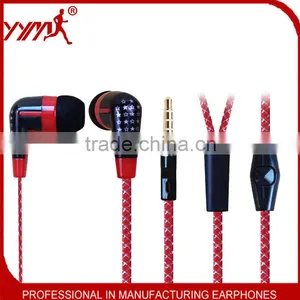 High Quality Braided Wired Star Designed New Stylish With Mic and Conversation Key for Wholesale thumbnail-3