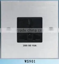 Aluminium European Wall Socket and Switch for Conference Room thumbnail-2