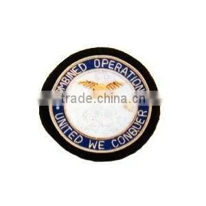 Hand Embroidered Badges , Emblems , Crest , Insignias , Patches thumbnail-1