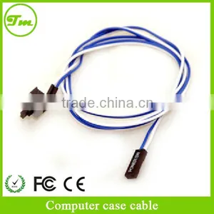 Power Cable and Button Switch for pc Replacement on off Switch Reset Computer thumbnail-1