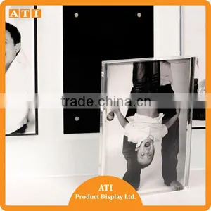 ATI Supplier Transparent Plexiglass Photo Frame Cube thumbnail-4