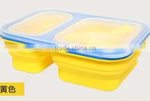 2016 2 Layer Microwave Portable For Kids Bento Lunchbox thumbnail-4