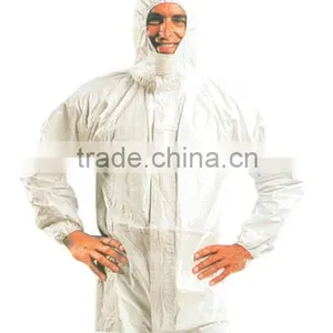 Non Woven Disposable Coverall With Hood and Boot thumbnail-1