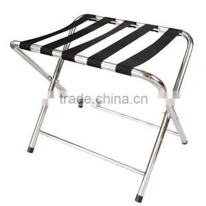 2016 Good Quality Stainless Steel Brushed Luggage Rack for Hotel thumbnail-4