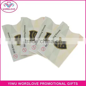 RFID Card Bolcking Sleeve, Protective ID Card Holder Wallet thumbnail-3