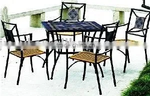 Metal Outdoor Mosaic Rattan Furniture thumbnail-1