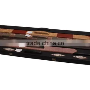 Hot Sell One-pc Snooker Cue Case Patchwork Leather Billiard Pool Cue Case Cue Bag thumbnail-6