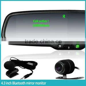 TFT Car Monitor Rear View Bluetooth Car Kit thumbnail-5