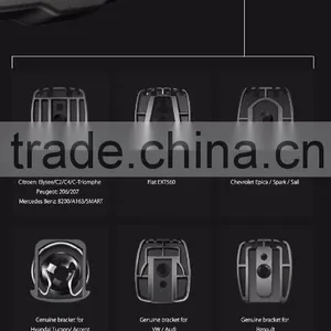 Car Accessories Rearview Mirror Ultra-high Brightness Frameless Mirror With Mirror-link thumbnail-6