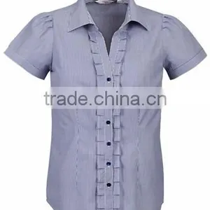 Ladies EDGD Short Sleeve Shirts Womens Shirts Custom Clothes thumbnail-1