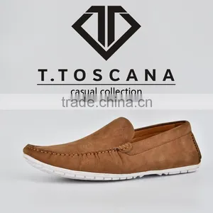 Luxury Good Quality Nubuck Buff Leather 2016 Men Casual Shoes thumbnail-1