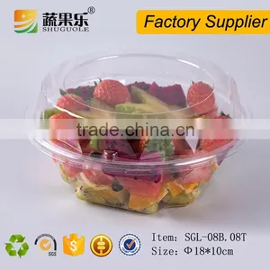 Disposable Plastic Transparent Deli Container Clear Food Grade Salad Box thumbnail-3