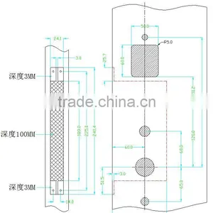 Hotel Door Lock System Price Self Locking Door Lock With Remote Control Optional thumbnail-6