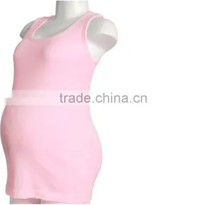 2016 New Plus Size Maternity Cotton Camisole Top for Pregnant Woman thumbnail-6