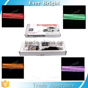 New China Products For Sale Car Charge 12V Glow Interior Decorative 4in1 Atmosphere Light Lamp thumbnail-1