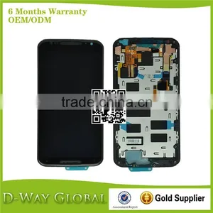 100% Original New For Motorola Moto X+1 X2 XT1092 XT1095 XT1097 LCD Screen Digitizer With Frame thumbnail-1