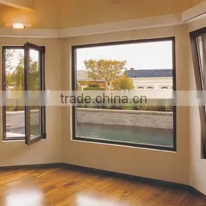 CE/SGS Certification Thermal Break Aluminium Casement Window thumbnail-1