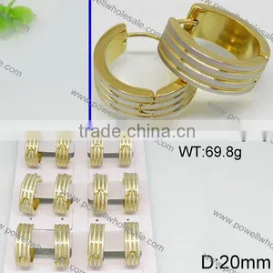 Wholesale Fashion Powell Gold Plated Stud Earring thumbnail-1