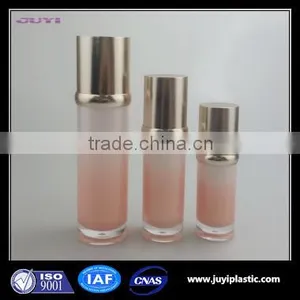 Round Cosmetic Acrylic Bottle, Acrylic Lotion Bottle With Pump thumbnail-1