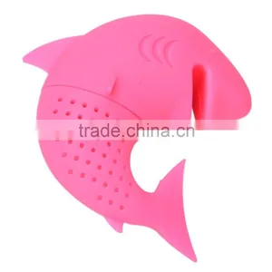 Cute Animal Shark Dolphin Shaped Silicone Tea Infuser Strainer thumbnail-4