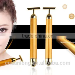 24K Gold Beauty Bar Vibrating Facial Massage thumbnail-1